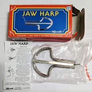 Jaw harp music toy